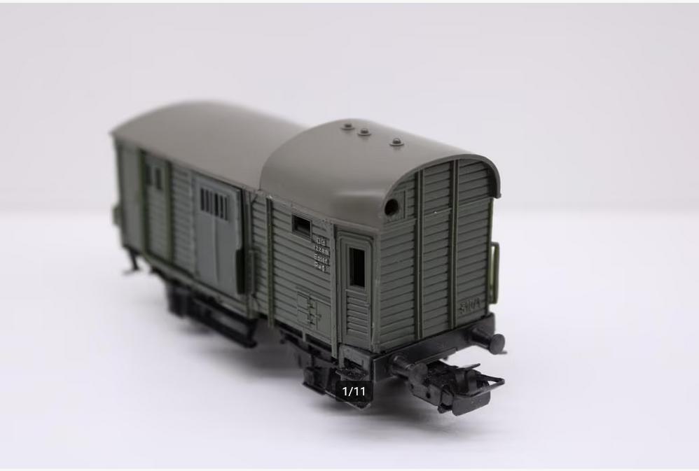 HO Märklin 4600 Conducteurs wagon., Ophalen, Wisselstroom, Wagon, Zo goed als nieuw