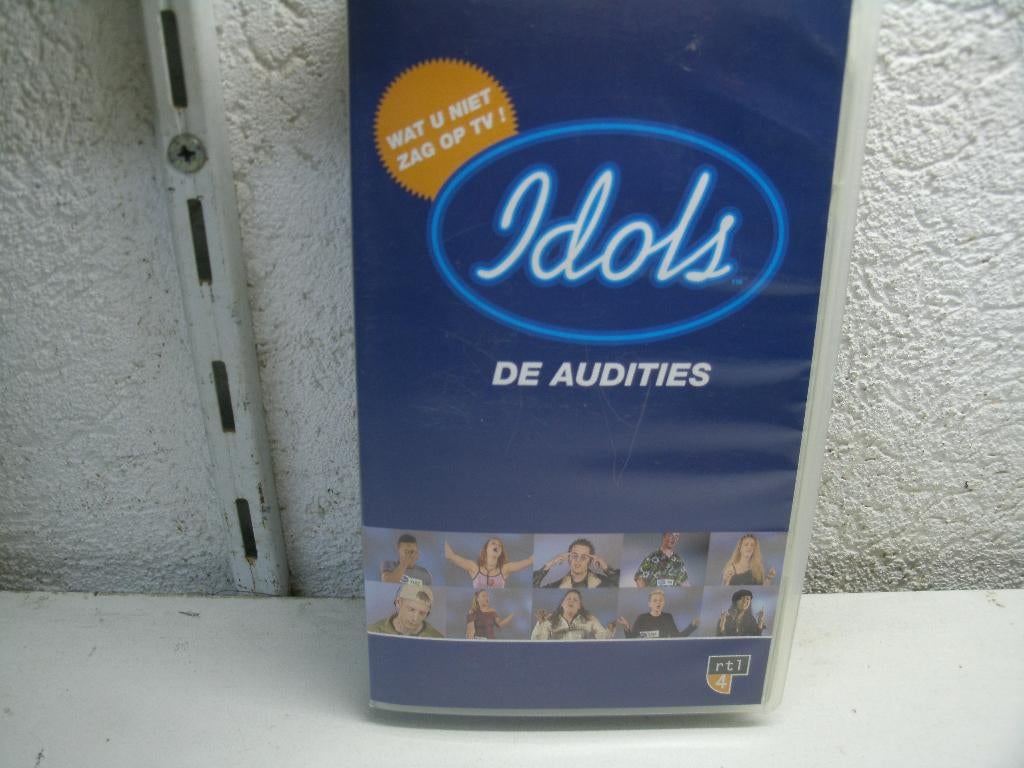 vhs 35a idols de audities 2002, Alle leeftijden, Ophalen of Verzenden, Zo goed als nieuw