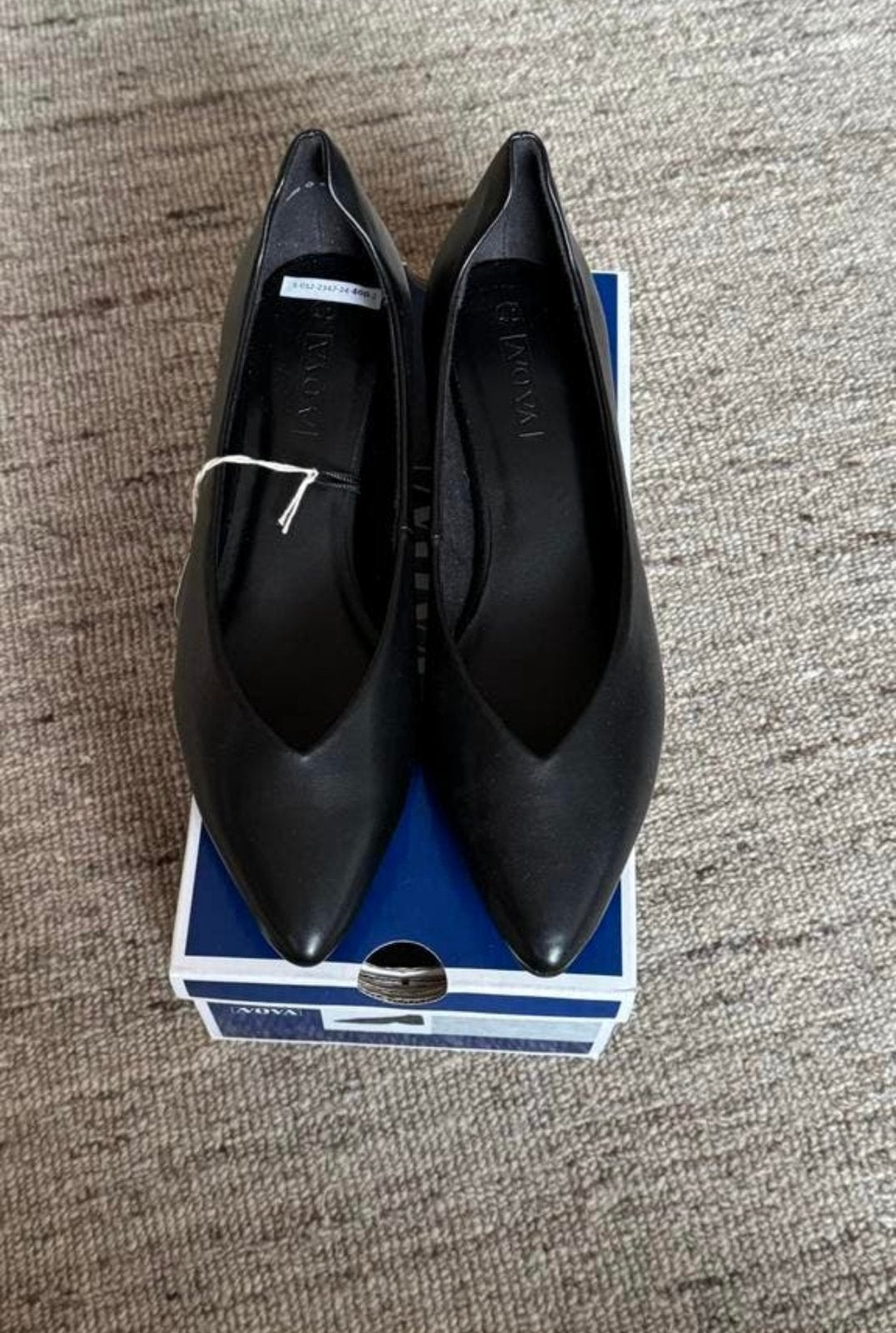 Zwarte pumps van Nova collectie maat 40, Ophalen, Pumps, Zwart, Nieuw