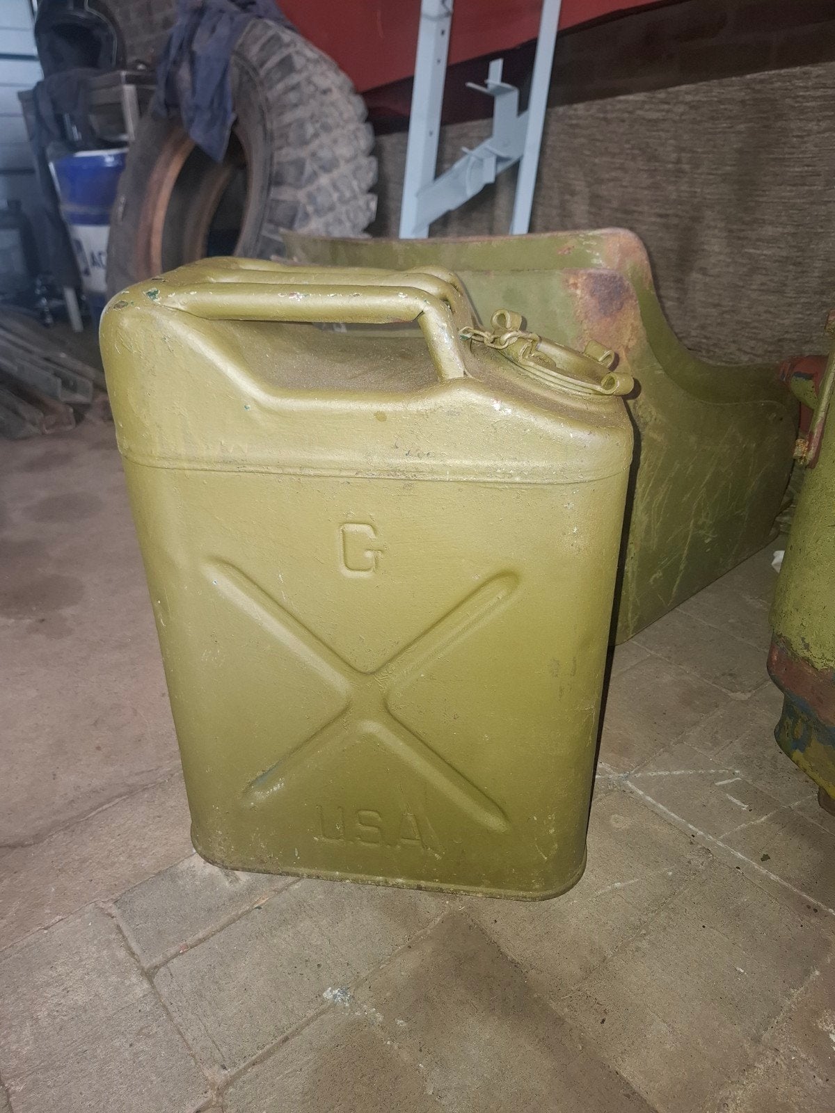 us jerrycan dodge wc , willys jeep, gmc cckw, Ophalen of Verzenden, Amerika