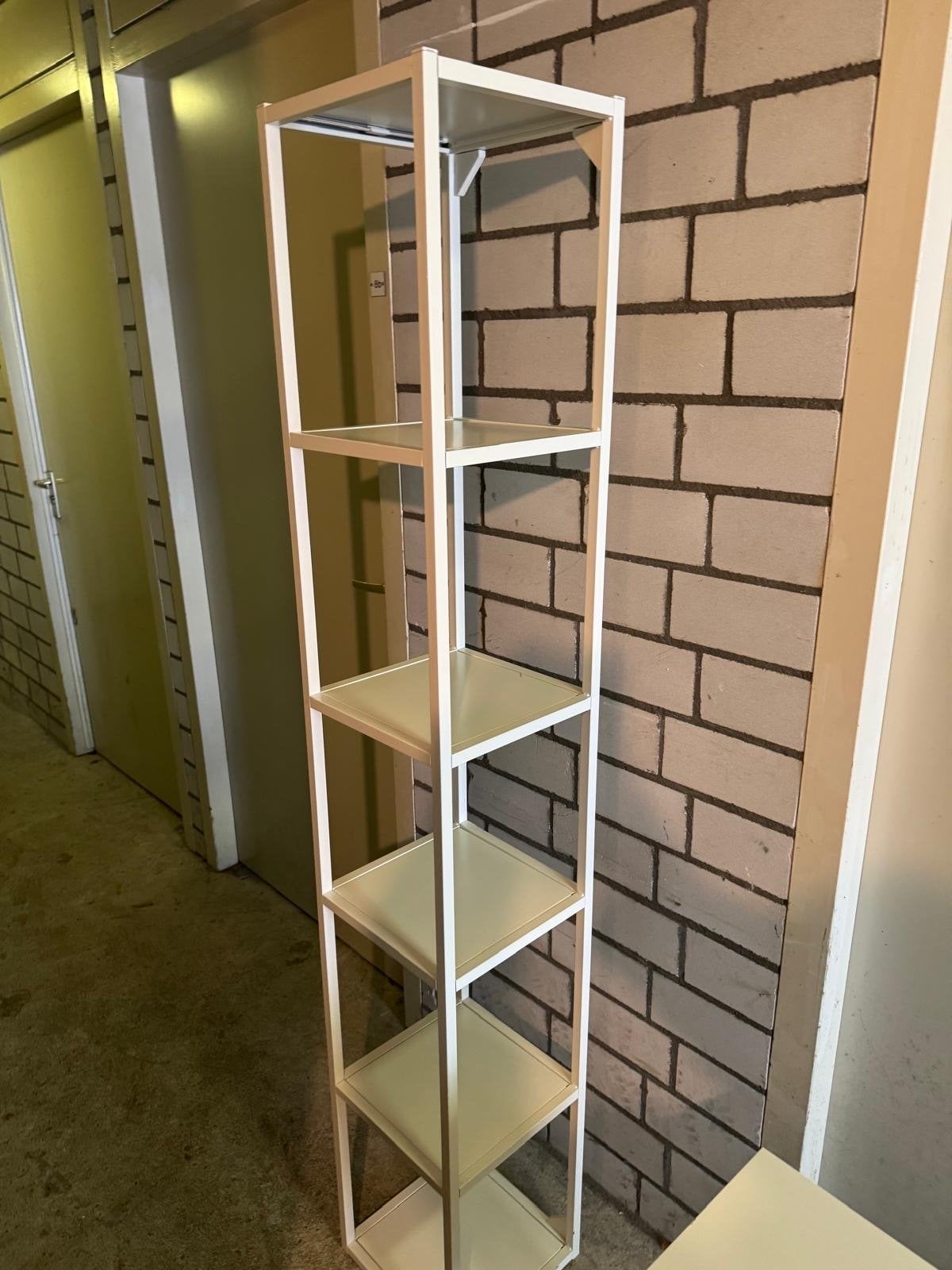 Ikea stellingkast - Wit met 6 planken, Ophalen of Verzenden, Gebruikt