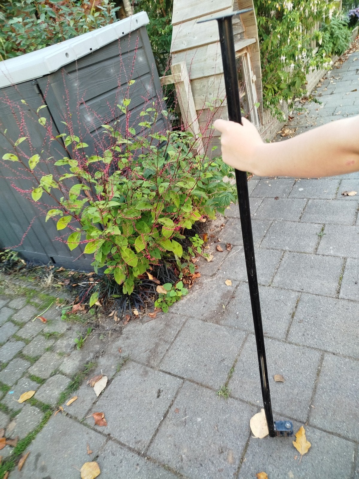 Bevestigingsstang voor sirene/lampje op skelter, Ophalen of Verzenden, Gebruikt, Overige merken