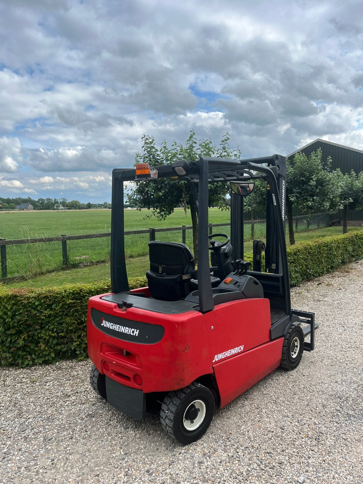 Jungheinrich 1.6 1600kg freelift sideshift goede accu top✅, 1000 tot 2000 kg, Ophalen of Verzenden, Elektrisch, Heftruck