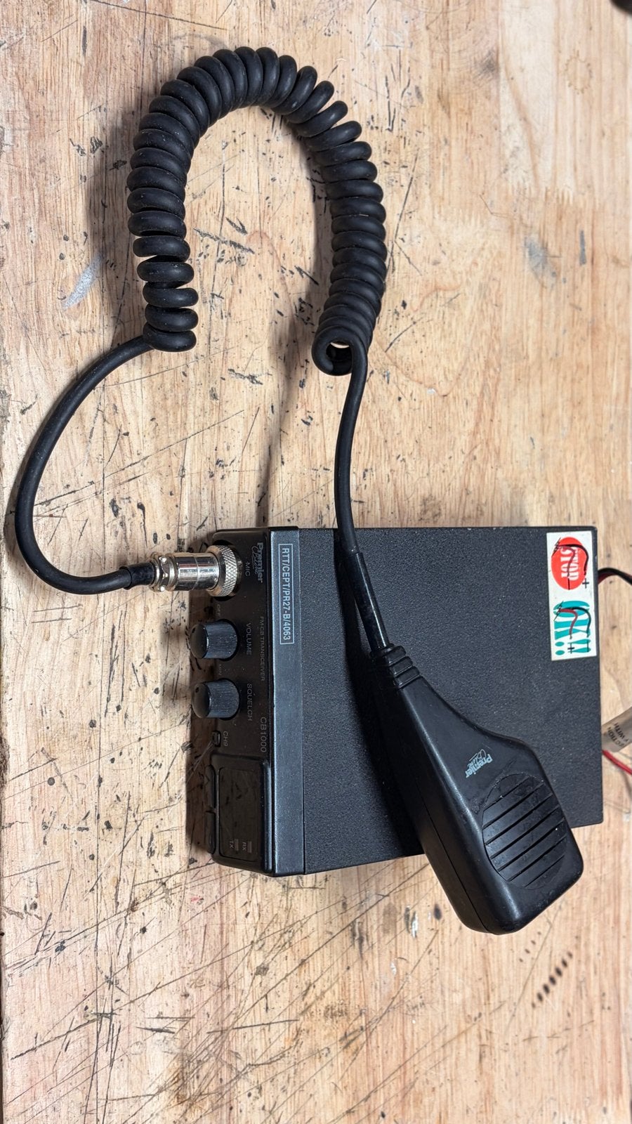 Premier CBline CB1000 FM-CB Transceiver - Gebruikte Staat, Ophalen of Verzenden, Gebruikt, Zender en Ontvanger