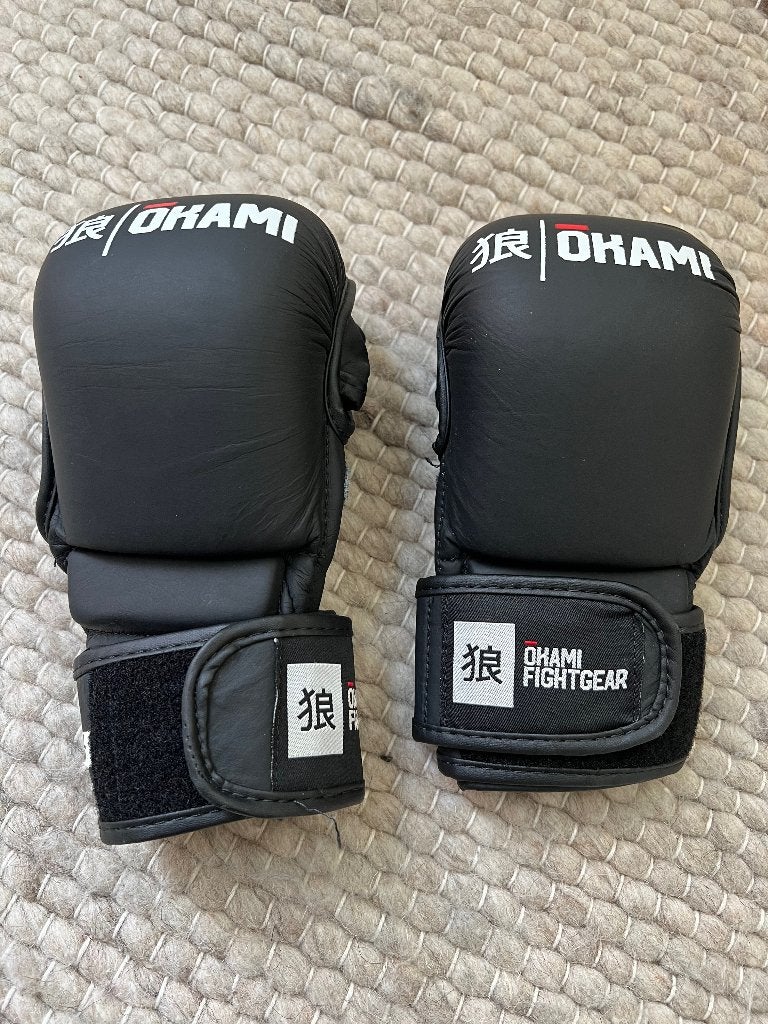Okami Fightgear MMA Gloves, black, new, Ophalen of Verzenden, Nieuw, Bokshandschoenen