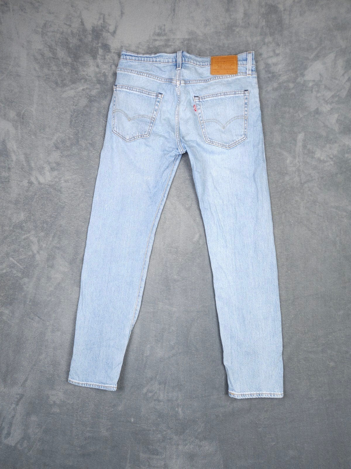 Levis 502 Jeans Broek W31 L32 Lichtblauw Taper Spijkerbroek, Levi's, Blauw, ., W32 (confectie 46) of kleiner