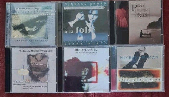Michael Nyman CD collectie - 6 albums, Ophalen of Verzenden, Gebruikt, Album, Inclusief doosje
