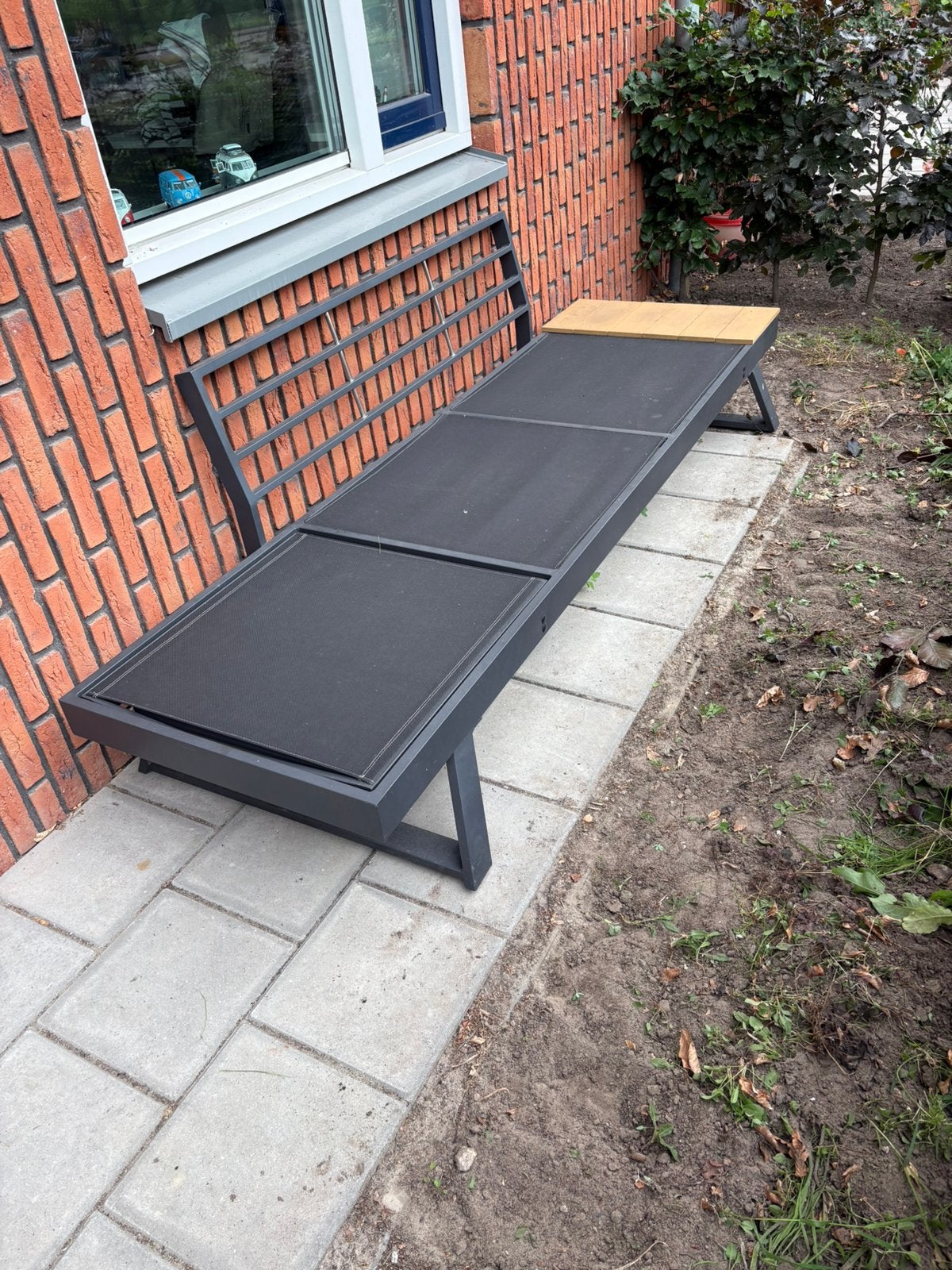Zit en ligbank!, Ophalen, Kunststof, Gebruikt, 3 zitplaatsen