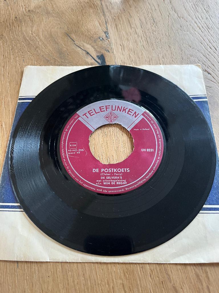 De selvera’s - de postkoets, Ophalen of Verzenden, Zo goed als nieuw, 12 inch, Levenslied of Smartlap