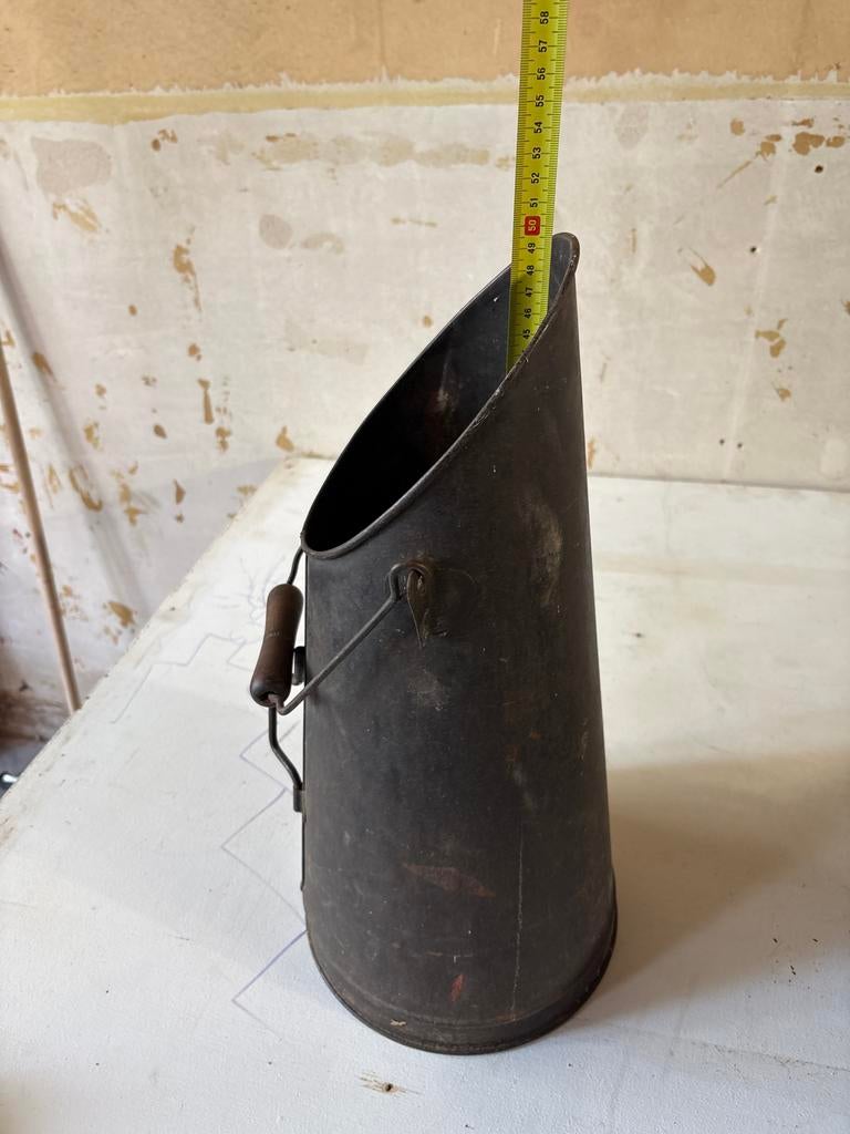 Antieke Kolenschop / Kolenkit - Vintage Haardaccessoire, Ophalen of Verzenden, Gebruikt, Overige soorten