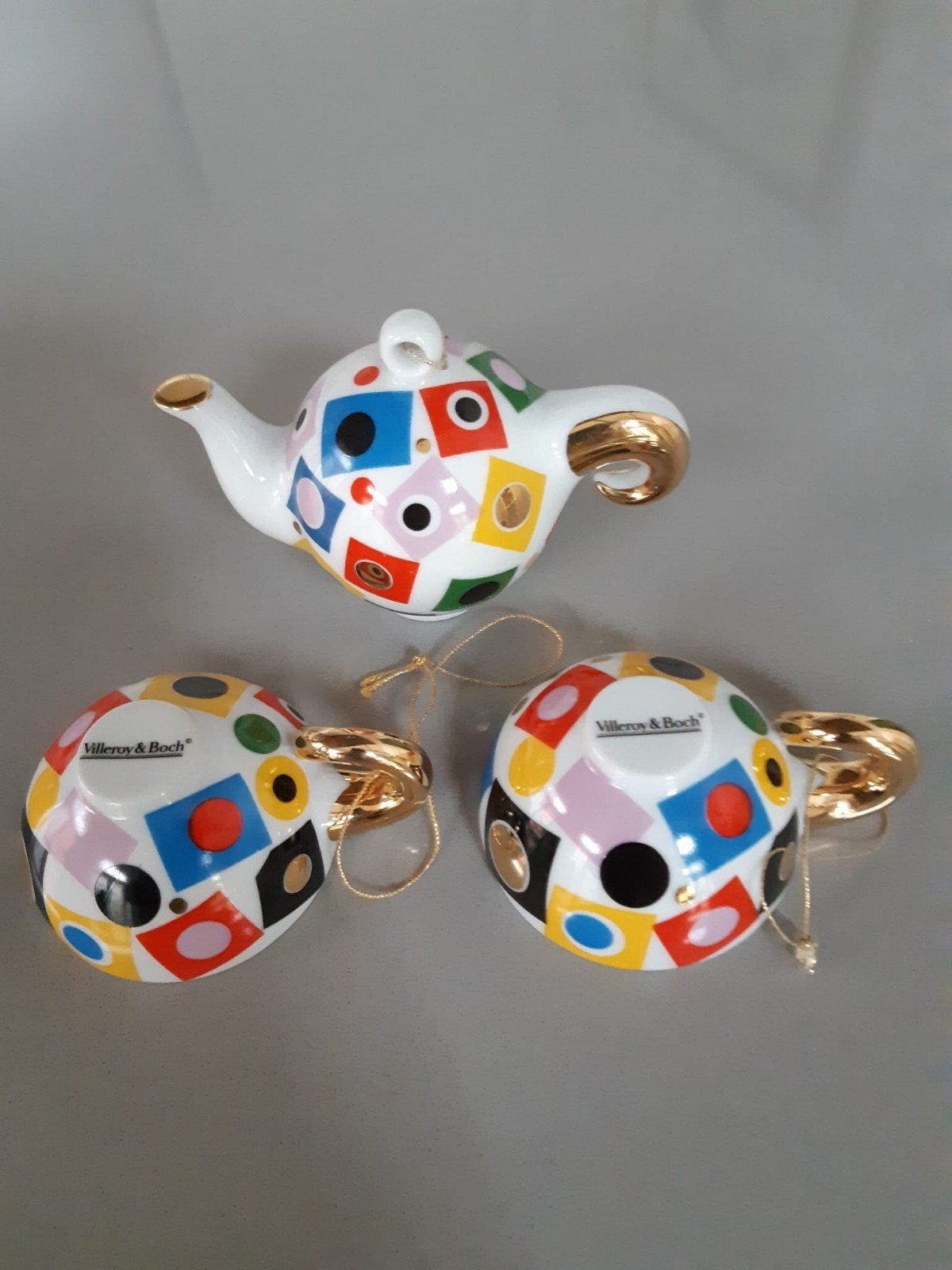Set van 3 Kersthangers Villeroy en Boch Christmas Ornaments, Ophalen of Verzenden, Nieuw