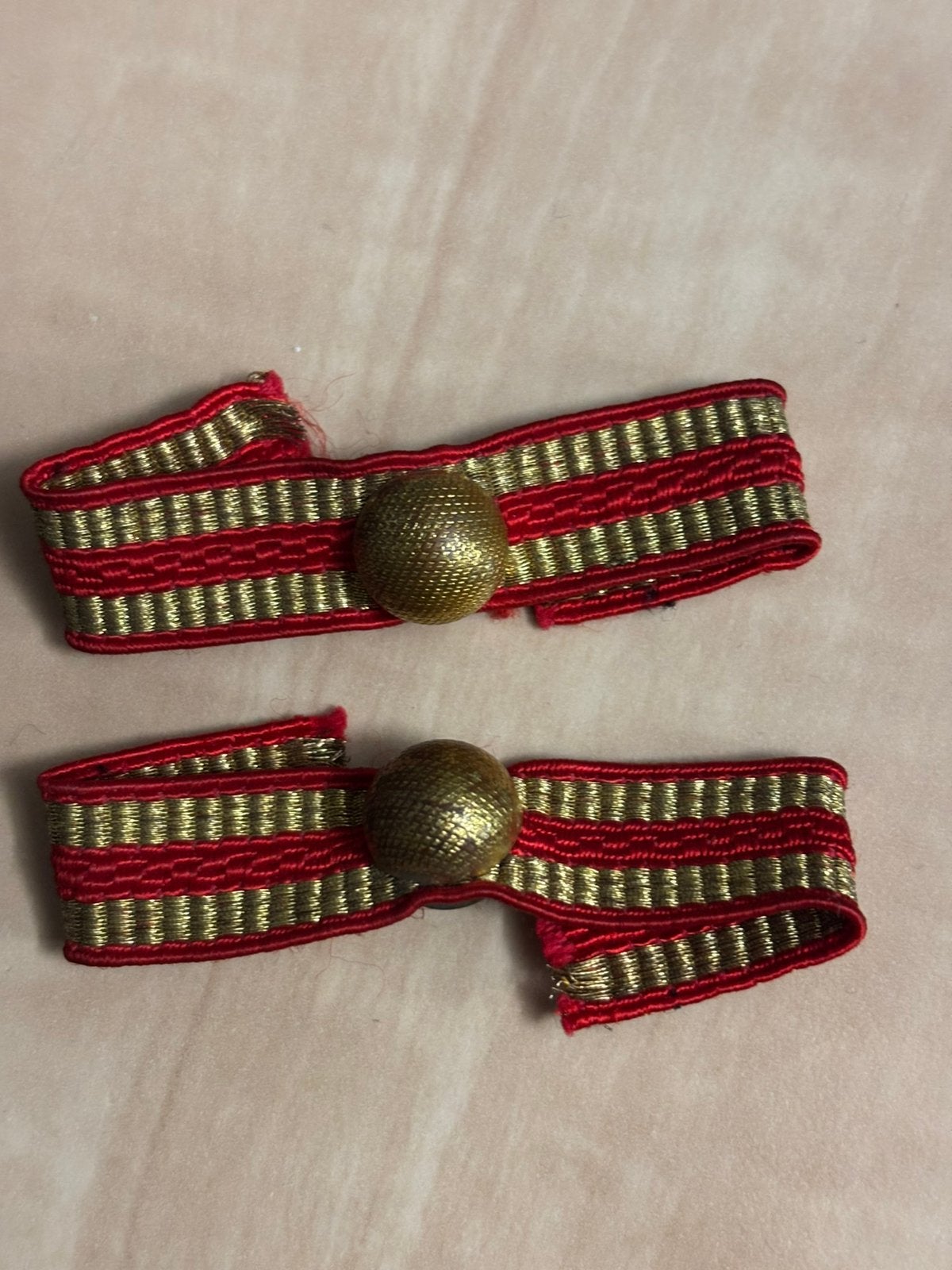 Set rangen brandmeester vrijwillige brandweer jaren 70-80, Ophalen of Verzenden, Landmacht, Nederland, Embleem of Badge