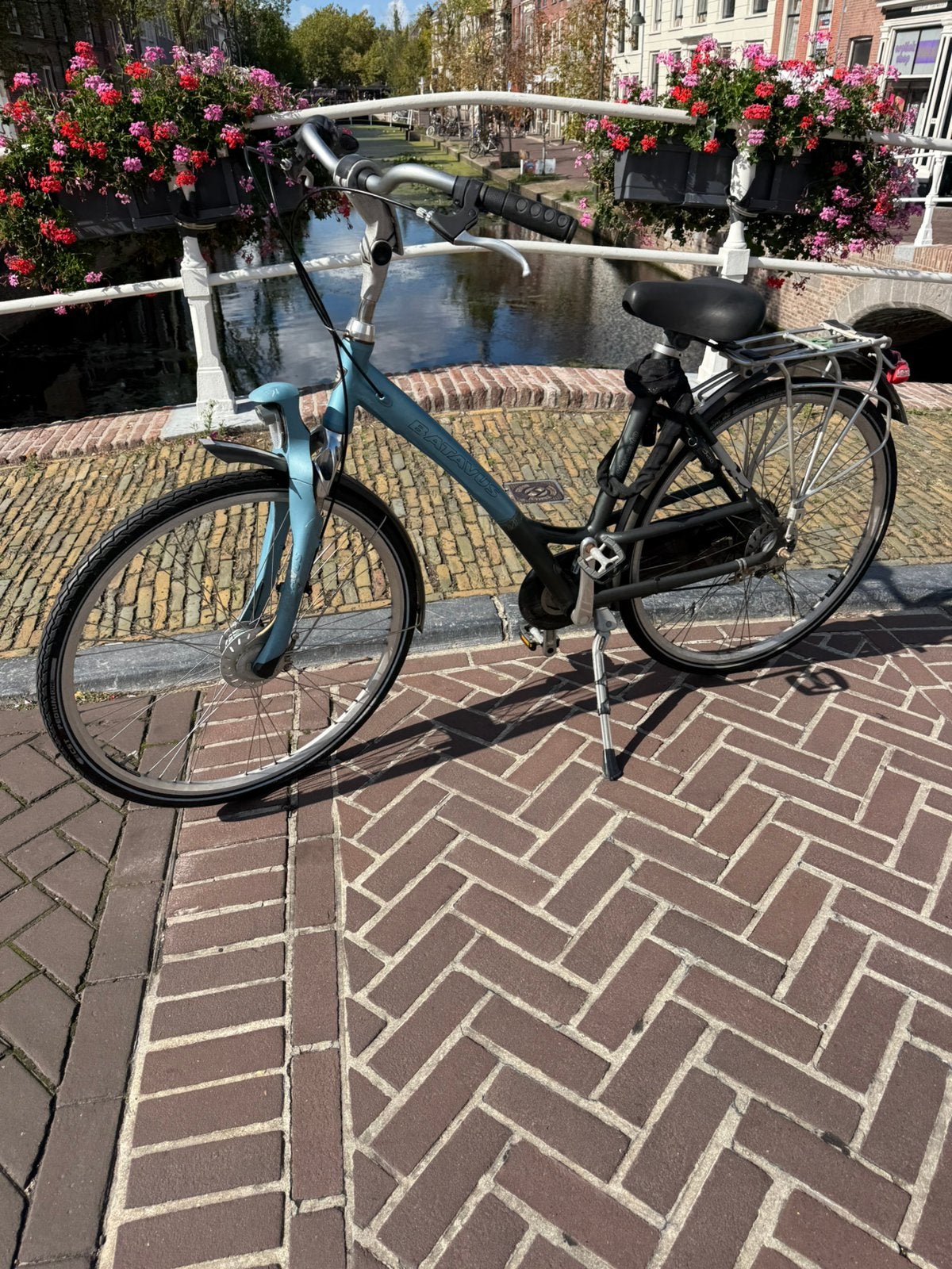 Bike batavus 7 speed handbreaks very good bike aluminium 28, Ophalen, 53 tot 56 cm, Versnellingen, Batavus