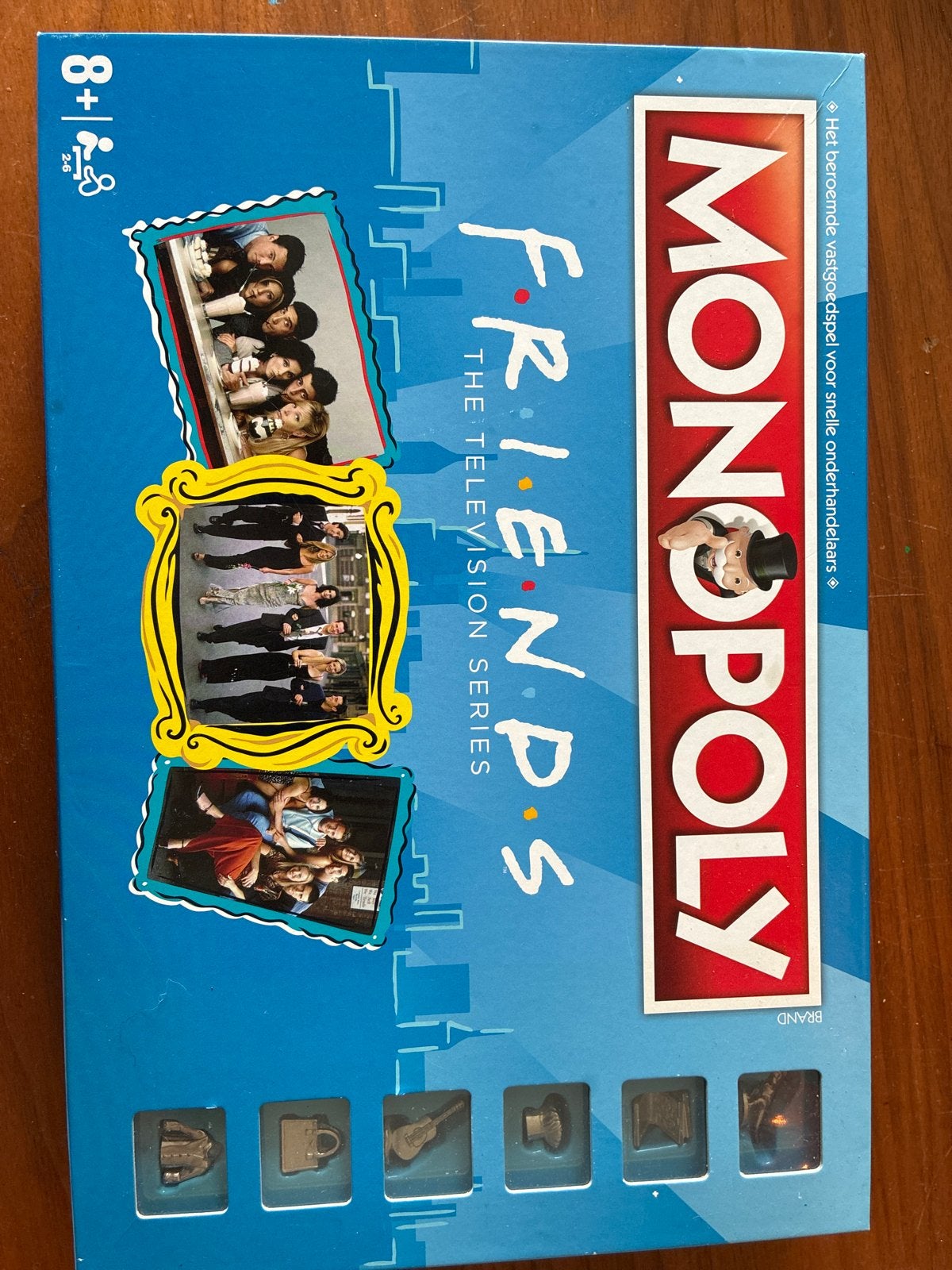 Monopoly Friends editie - voor de echte Friends fan!, Drie of vier spelers, Ophalen of Verzenden, Zo goed als nieuw