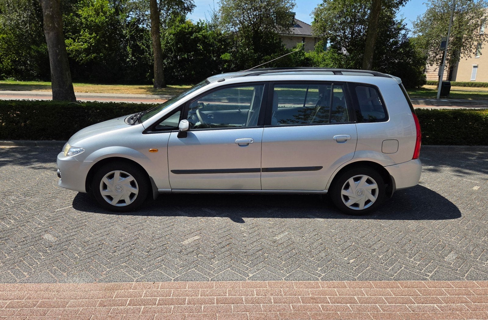 Mazda Premacy 1.8 Comfort 2005 Grijs.  Airco, Auto's, Mazda, Particulier, Premacy, ABS, Airbags, Elektrische buitenspiegels, Metallic lak