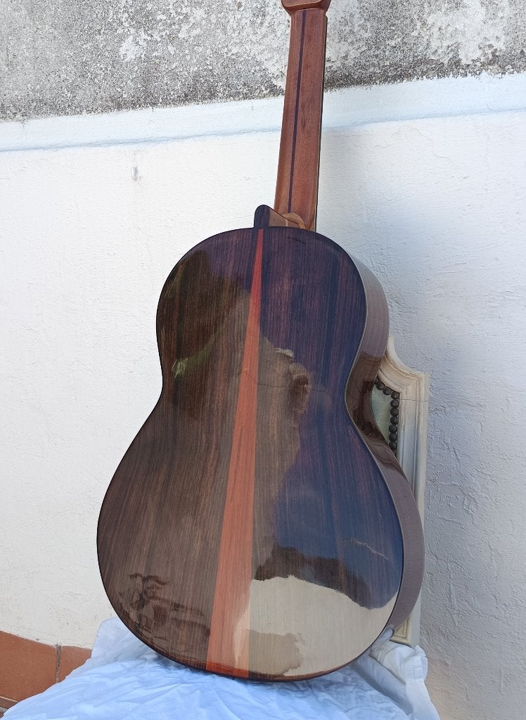flamencogitaar "Negra" Nº74, Muziek en Instrumenten, Verzenden, Zo goed als nieuw, Klassieke of Spaanse gitaar