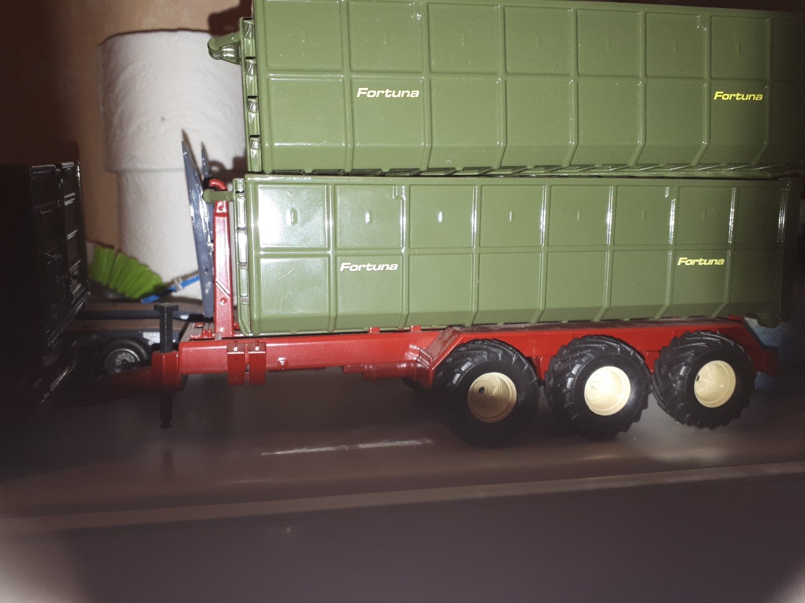 haakarm trailer, Ophalen of Verzenden, Zo goed als nieuw, Tractor of Landbouw, SIKU