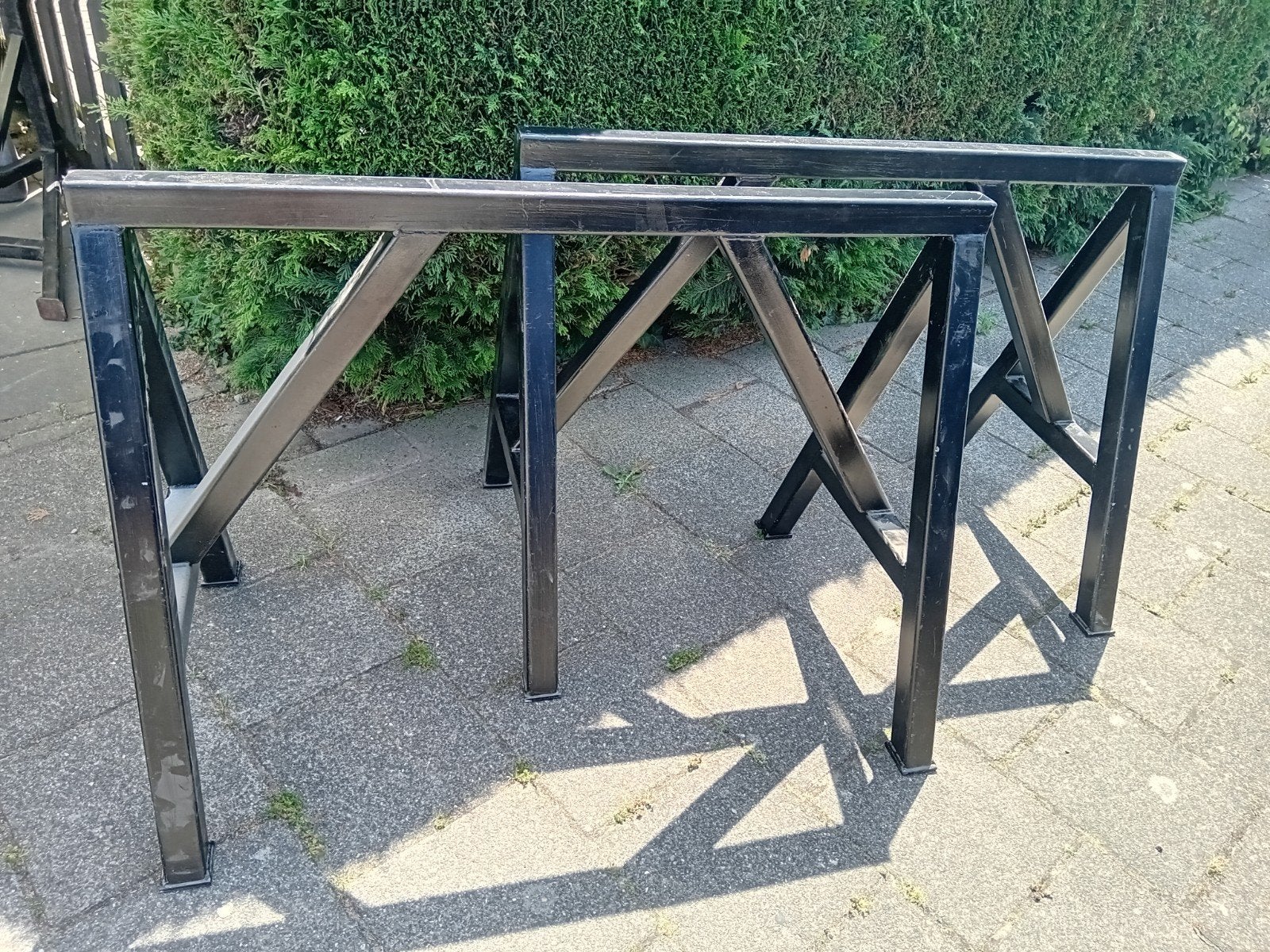 Super stevige stalen schragen 110x80x65 cm, Doe-het-zelf en Verbouw, Werkbanken, Ophalen, Gebruikt, Minder dan 70 cm