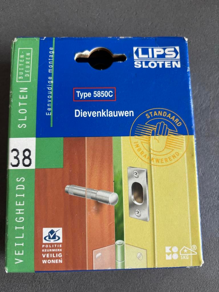 Dievenklauwen, Ophalen of Verzenden, Zo goed als nieuw, Rvs, Overige typen