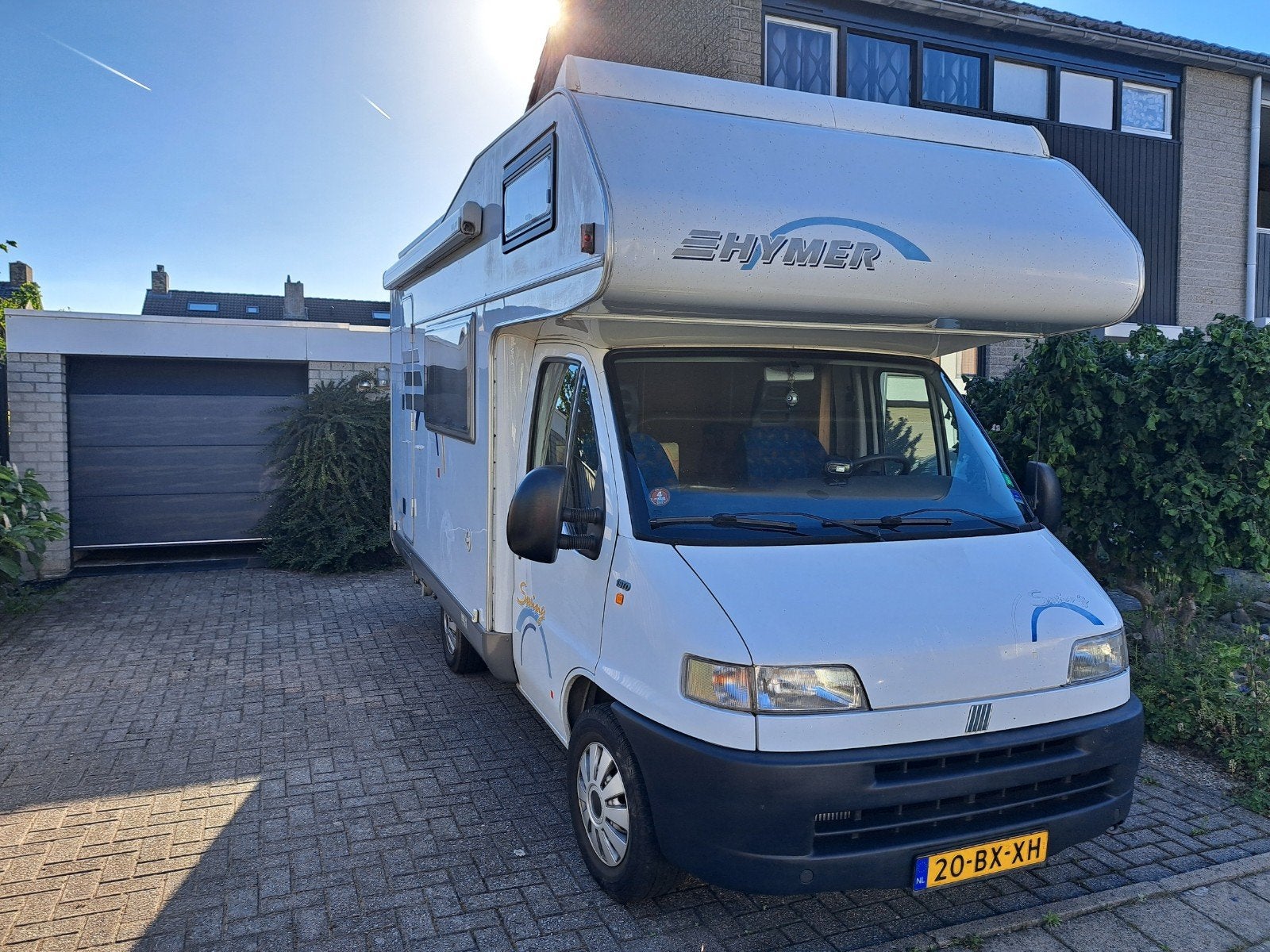 Camper camp swing 544 K. 
hymer eriba ;  alkoof. fiat ducato, Koelkast, Dakluik, Alkoof, Reservewiel