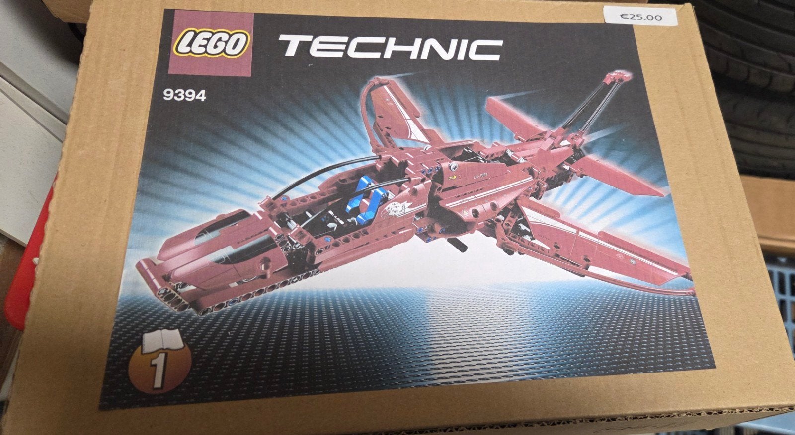 LEGO Technic 9394 Jet Vliegtuig, Ophalen of Verzenden, Gebruikt, Overige merken