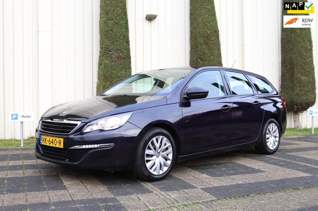 Peugeot 308 SW 1.2 Blue Lease Navi, Airco, Trekhaak, Cruise, Voorwielaandrijving, Stof, Gebruikt, 1199 cc