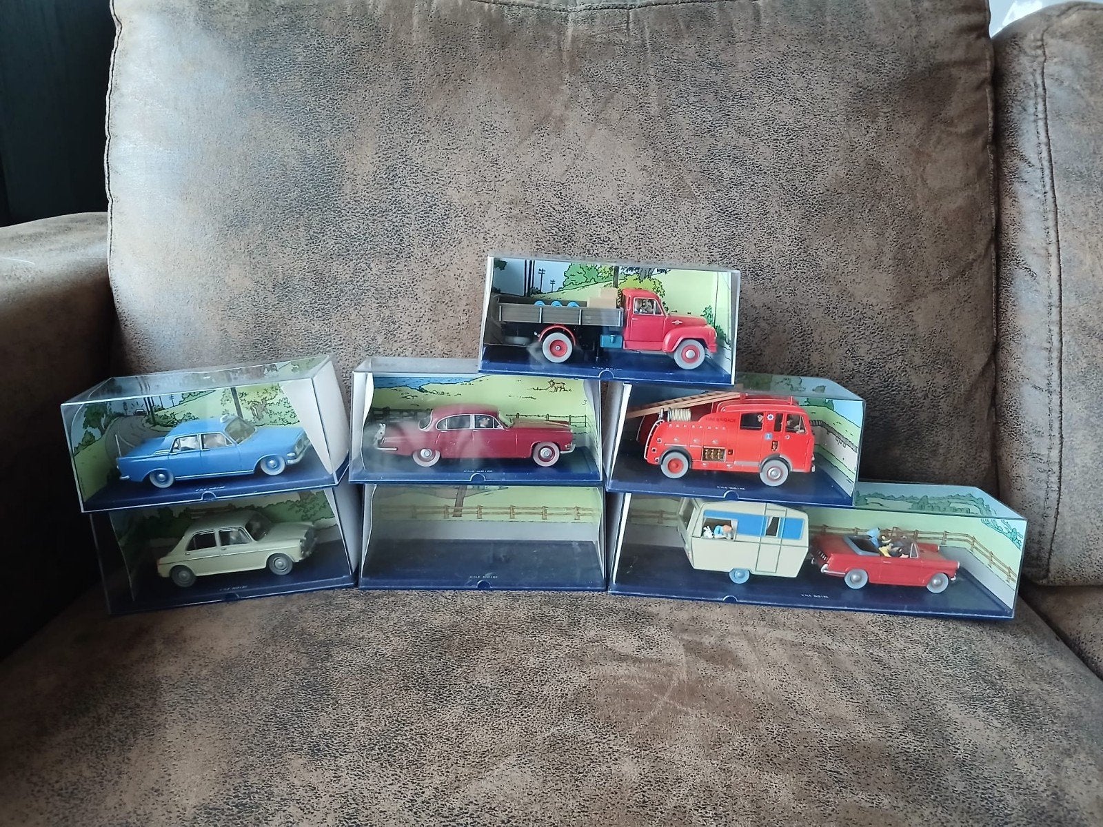 Kuifje Auto's Collectors Items + Certificaten Deel 4, Ophalen, Zo goed als nieuw