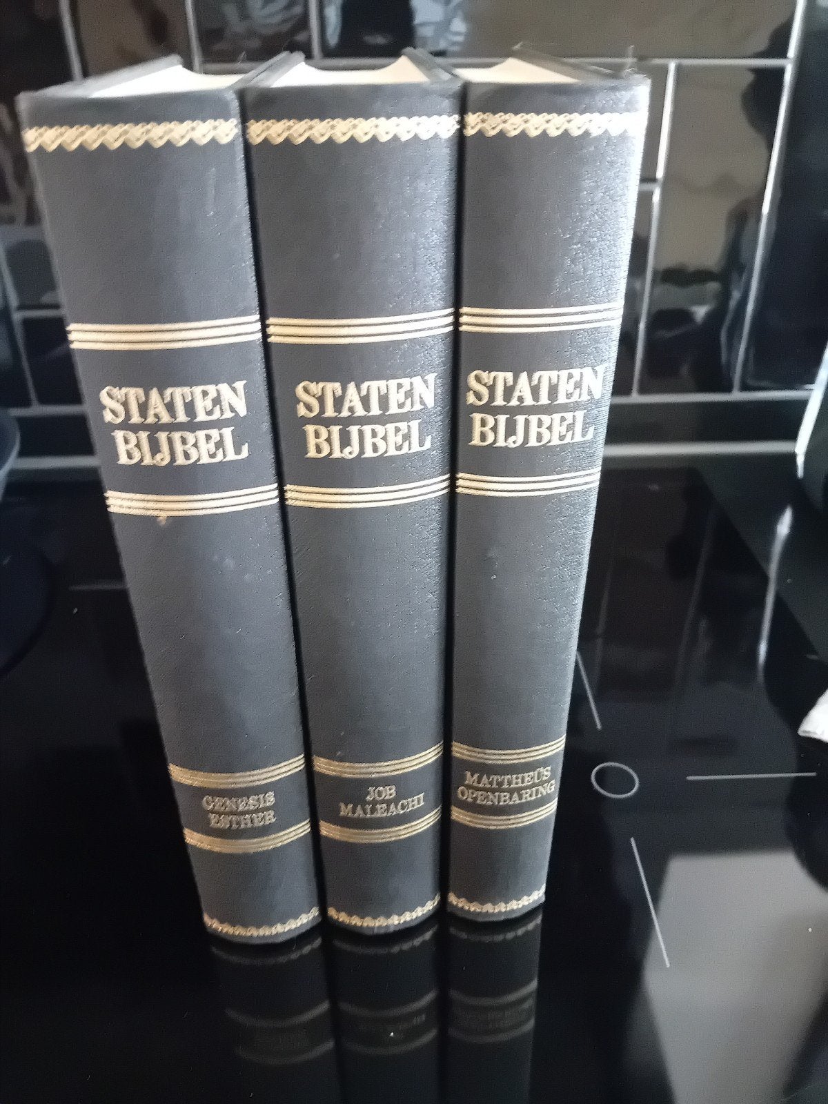 Statenvertaling 3 delen, Boeken, Ophalen of Verzenden, Gelezen