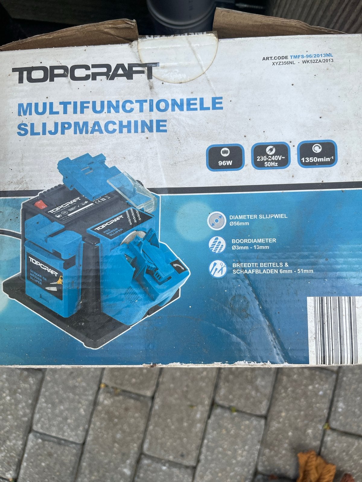 Topcraft Multifunctionele Slijpmachine 96W, Ophalen, Nieuw, Minder dan 700 watt, Overige typen