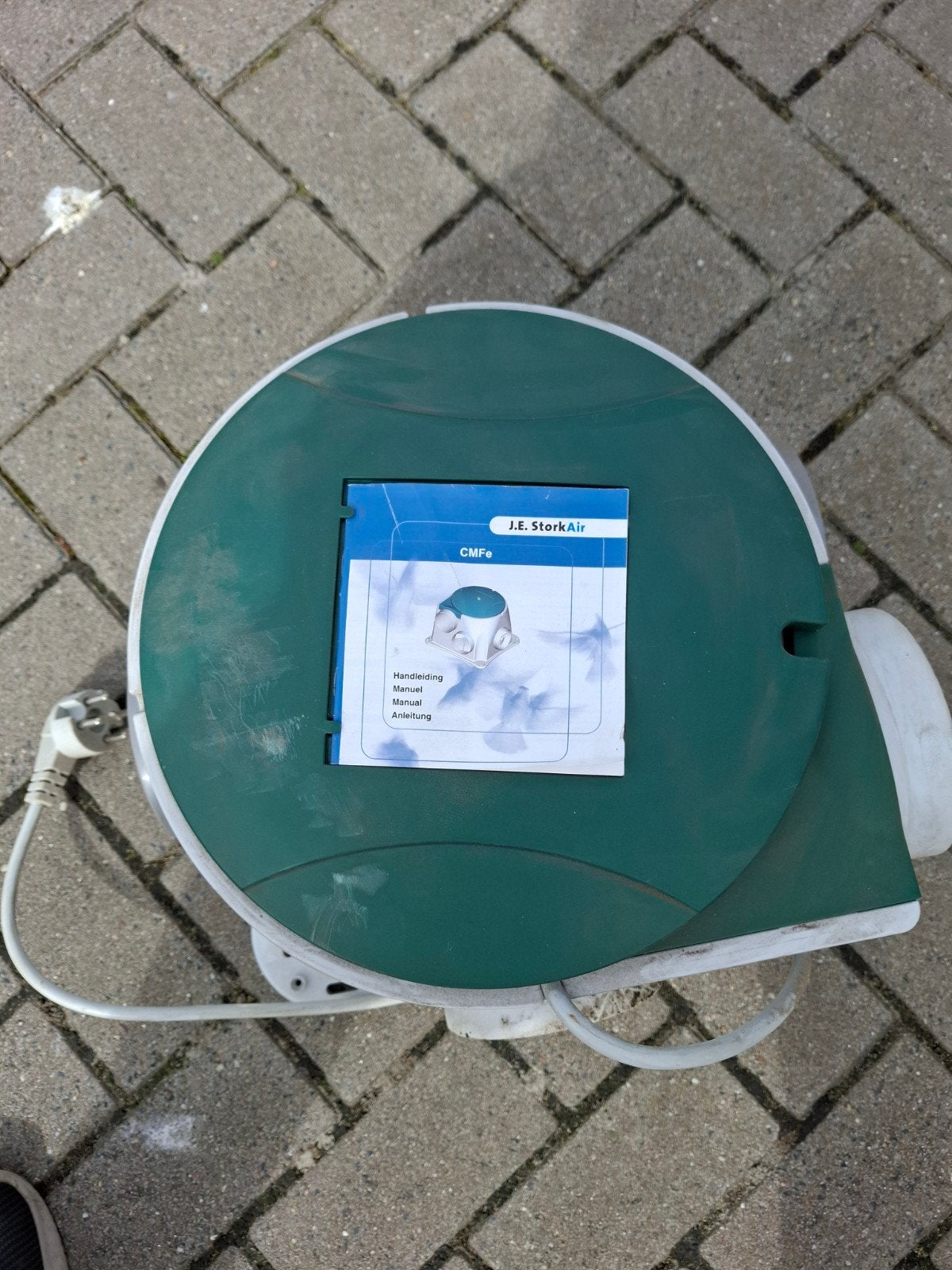Stork ventilatie box, Ophalen of Verzenden, Zo goed als nieuw, Ventilator