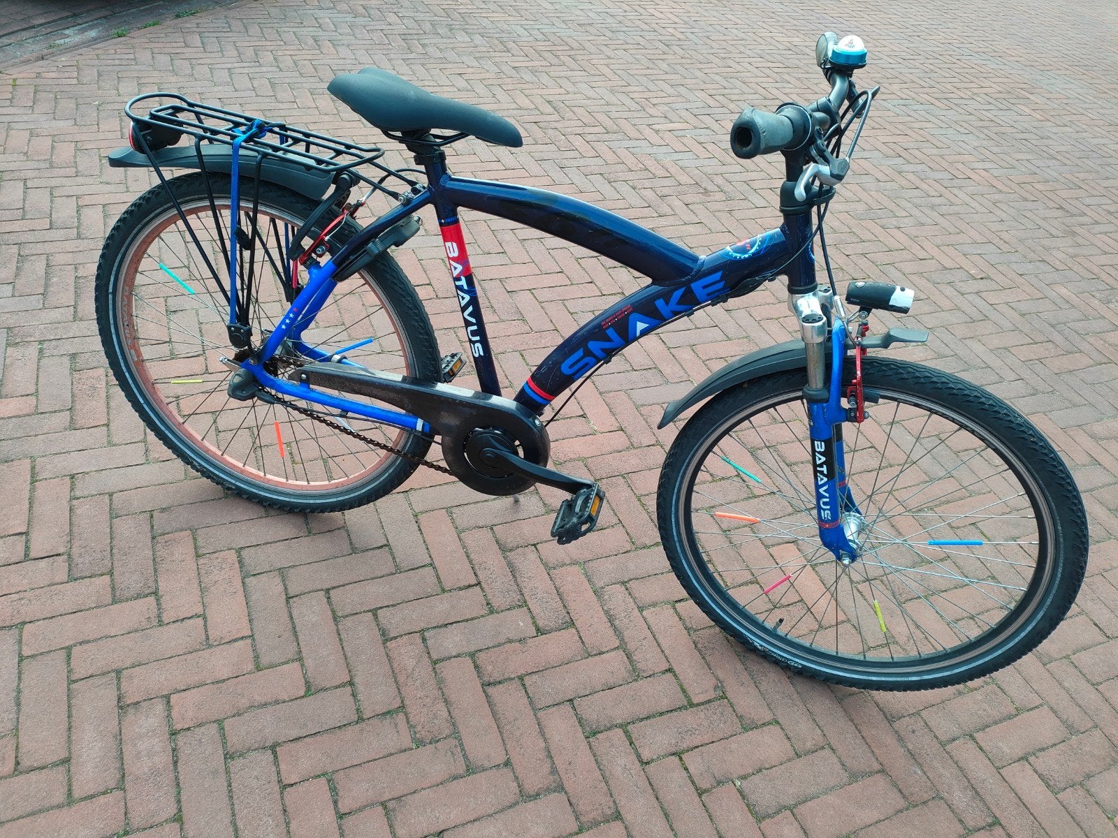 Batavus snake fiets 26 inch met 3 versnelling, Fietsen en Brommers, Terugtraprem, Handrem, Ophalen, 26 inch of meer