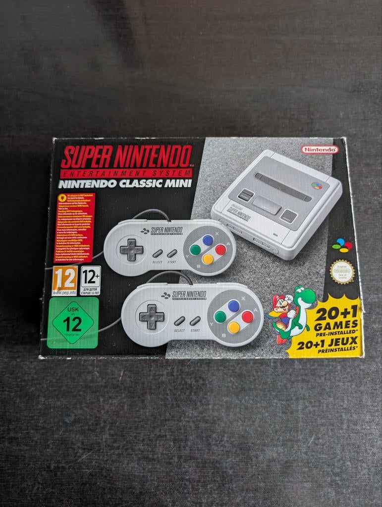 Nieuwe Super Nintendo Mini, Ophalen of Verzenden, Nieuw, Met 2 controllers