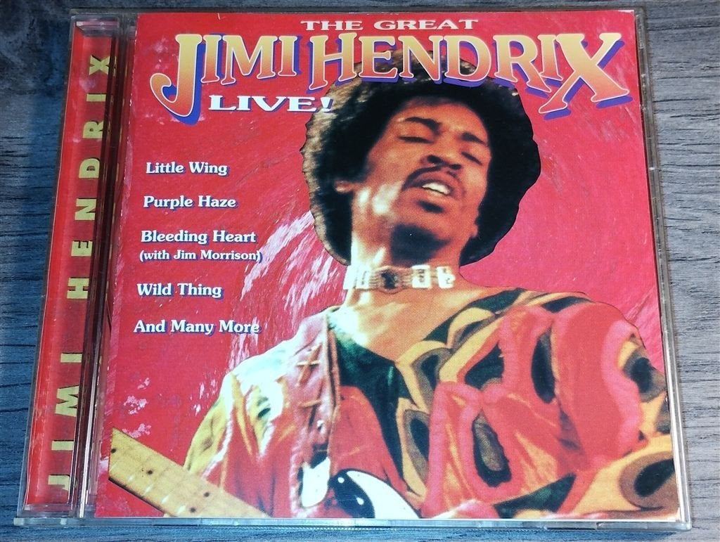Jimi Hendrix - The Great Jimi Hendrix Live, Ophalen of Verzenden, Zo goed als nieuw, Poprock