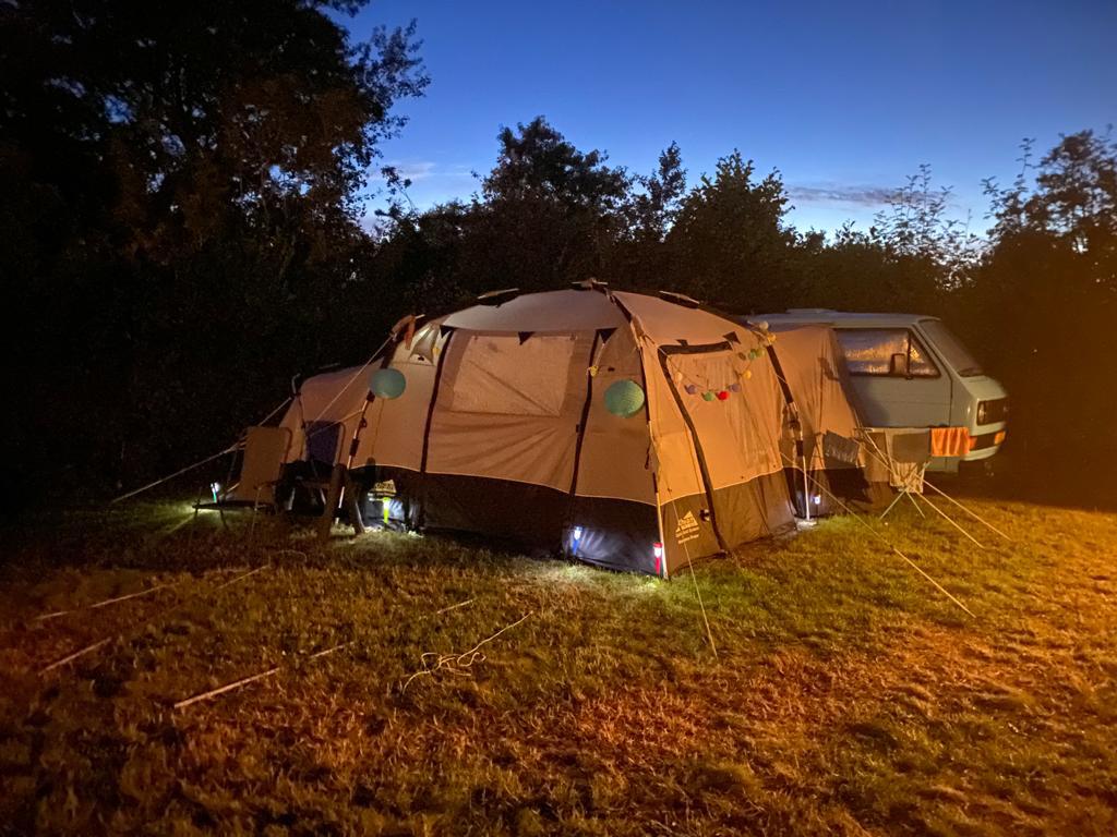 Onderdelen camper Khyam motordome sleeper  quick erect, Caravans en Kamperen, Tenten, tot en met 4, Gebruikt, Ophalen
