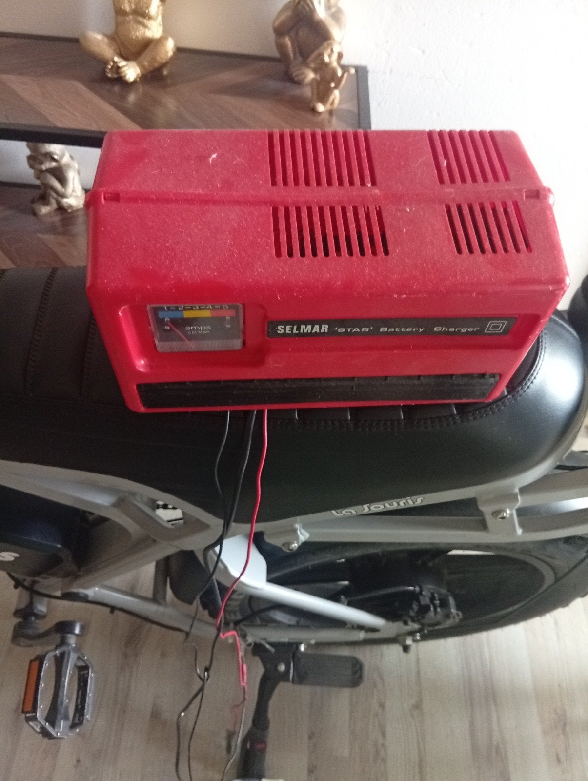 Selmar 'STAR' Acculader voor Scooter/Motor, Ophalen of Verzenden, Gebruikt