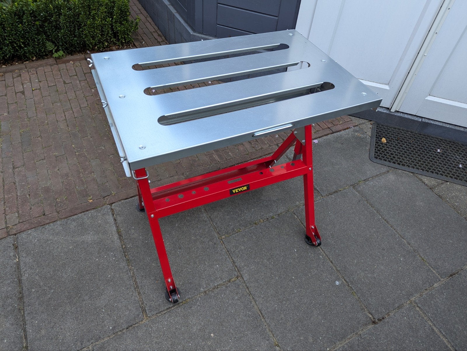 Vevor verstelbare verrijdbare lastafel - Nieuw, Doe-het-zelf en Verbouw, Werkbanken, Ophalen, Nieuw, 70 tot 120 cm