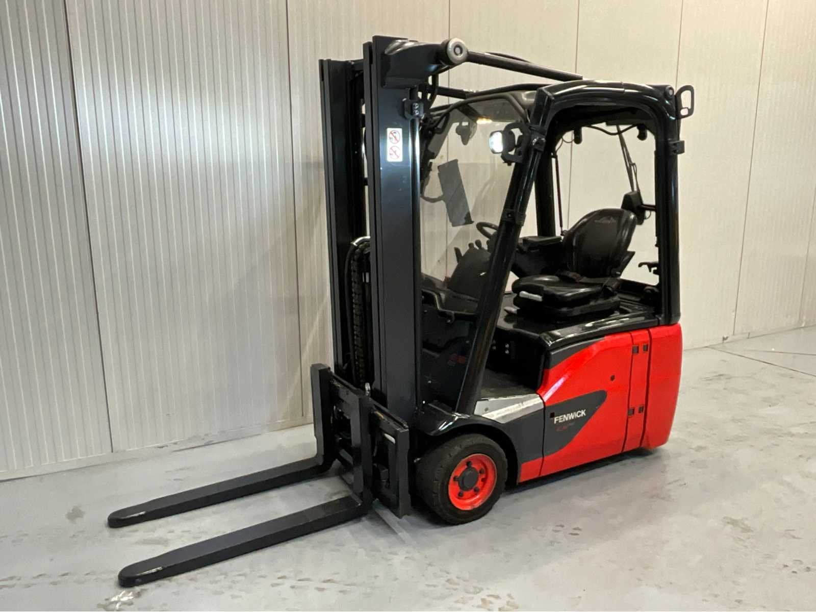 Linde E16C-02 - Vorkheftruck - Triplex - Freelift - Sideshif, Elektrisch, Heftruck, Linde