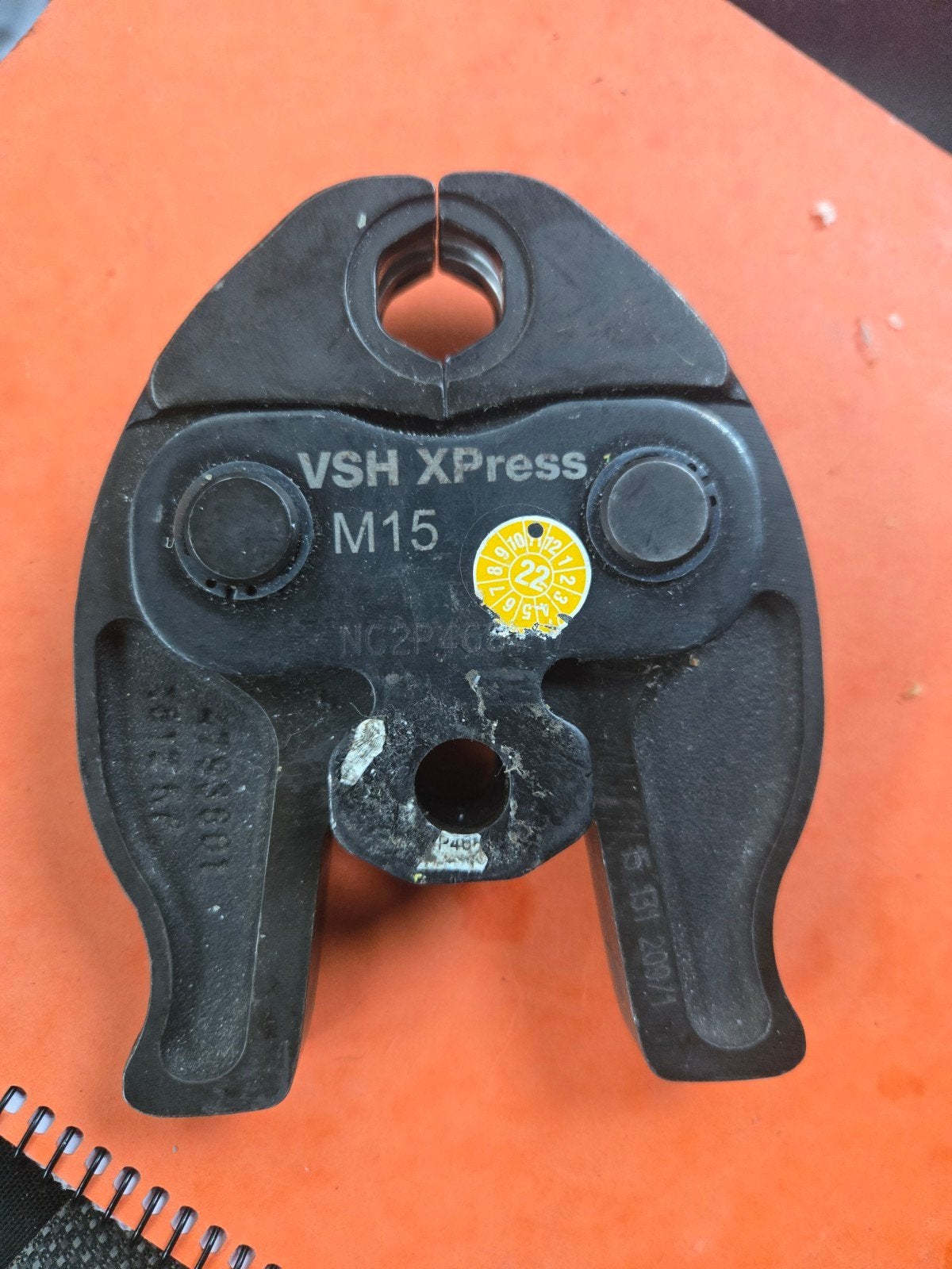 Novopress persbek 15mm - VSH XPress M15, Ophalen of Verzenden