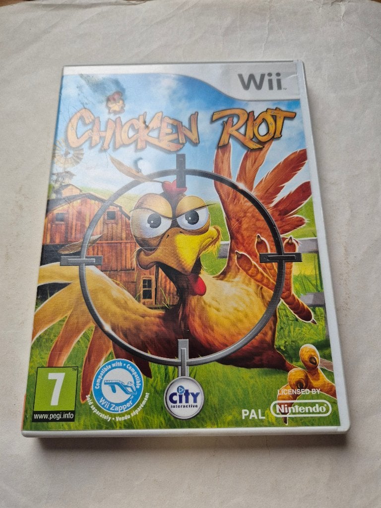 Chicken Riot - Nintendo Wii, Avontuur en Actie, 1 speler, Eén computer, Ophalen of Verzenden
