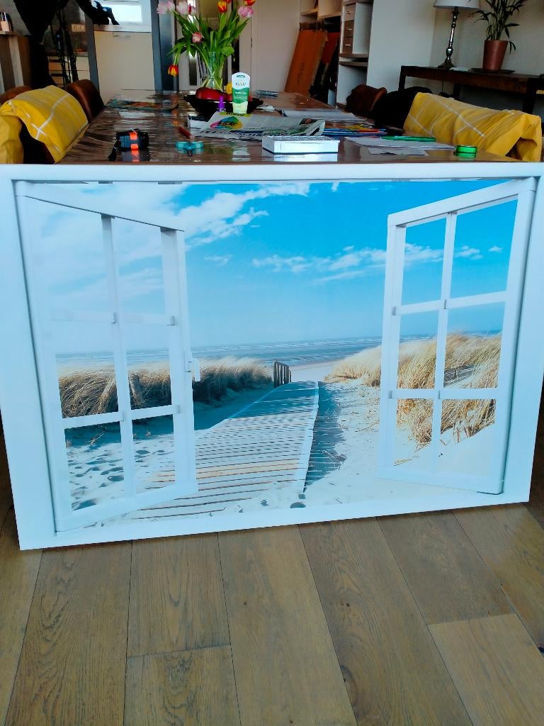 Buiten schilderij zee, Ophalen of Verzenden