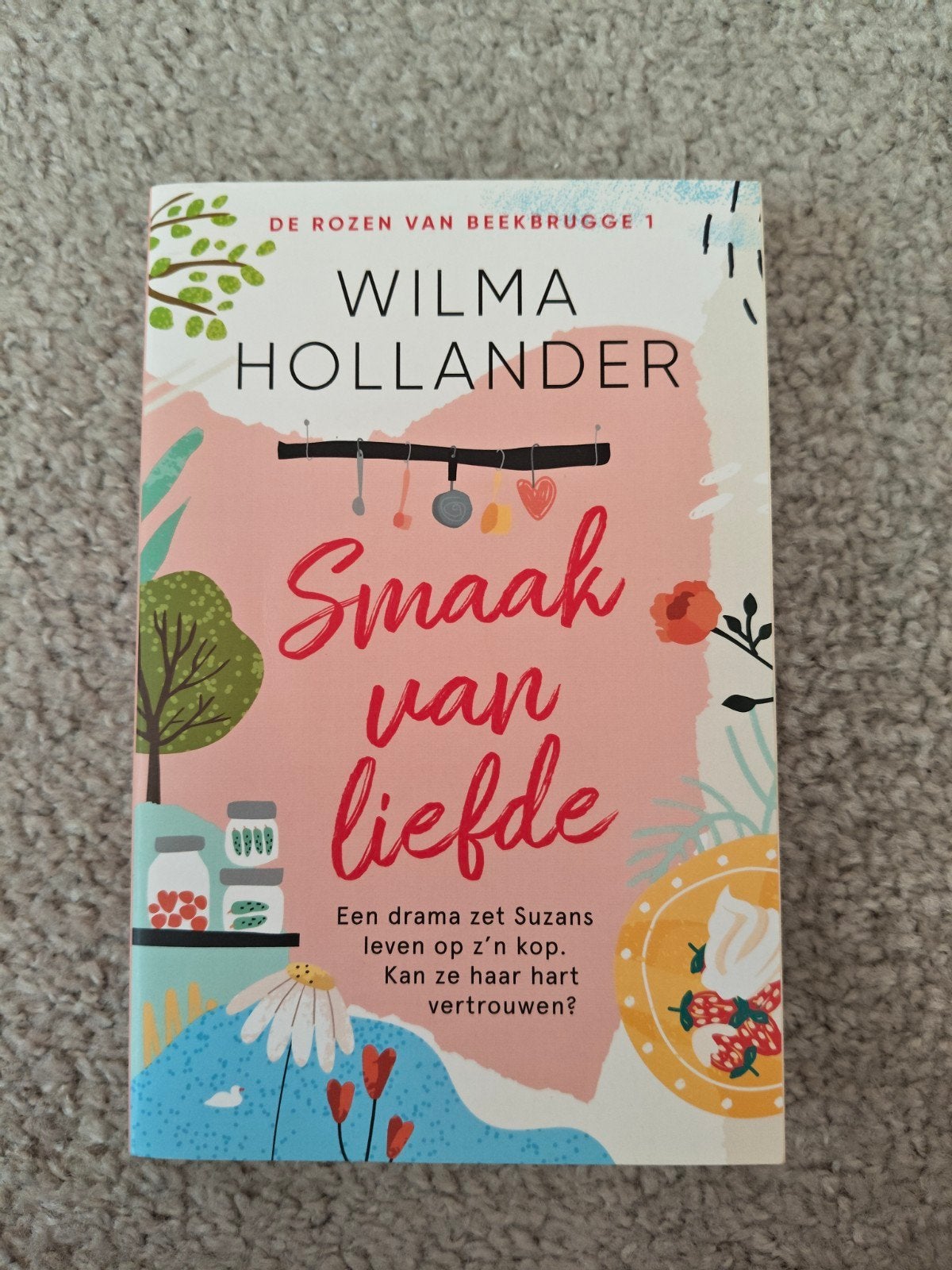 Wilma Hollander - Smaak van liefde, Boeken, Ophalen of Verzenden, Gelezen, Wilma Hollander
