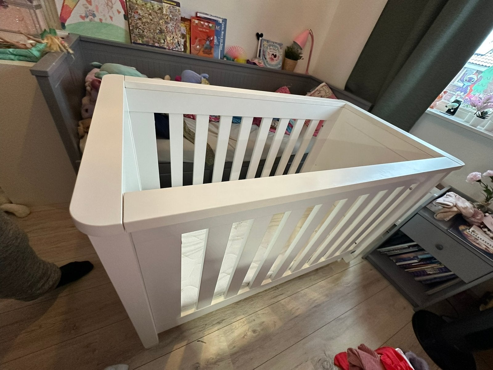 Ledikant - TWF, Kinderen en Baby's, Ophalen, Gebruikt, 50 tot 70 cm, 100 cm of meer