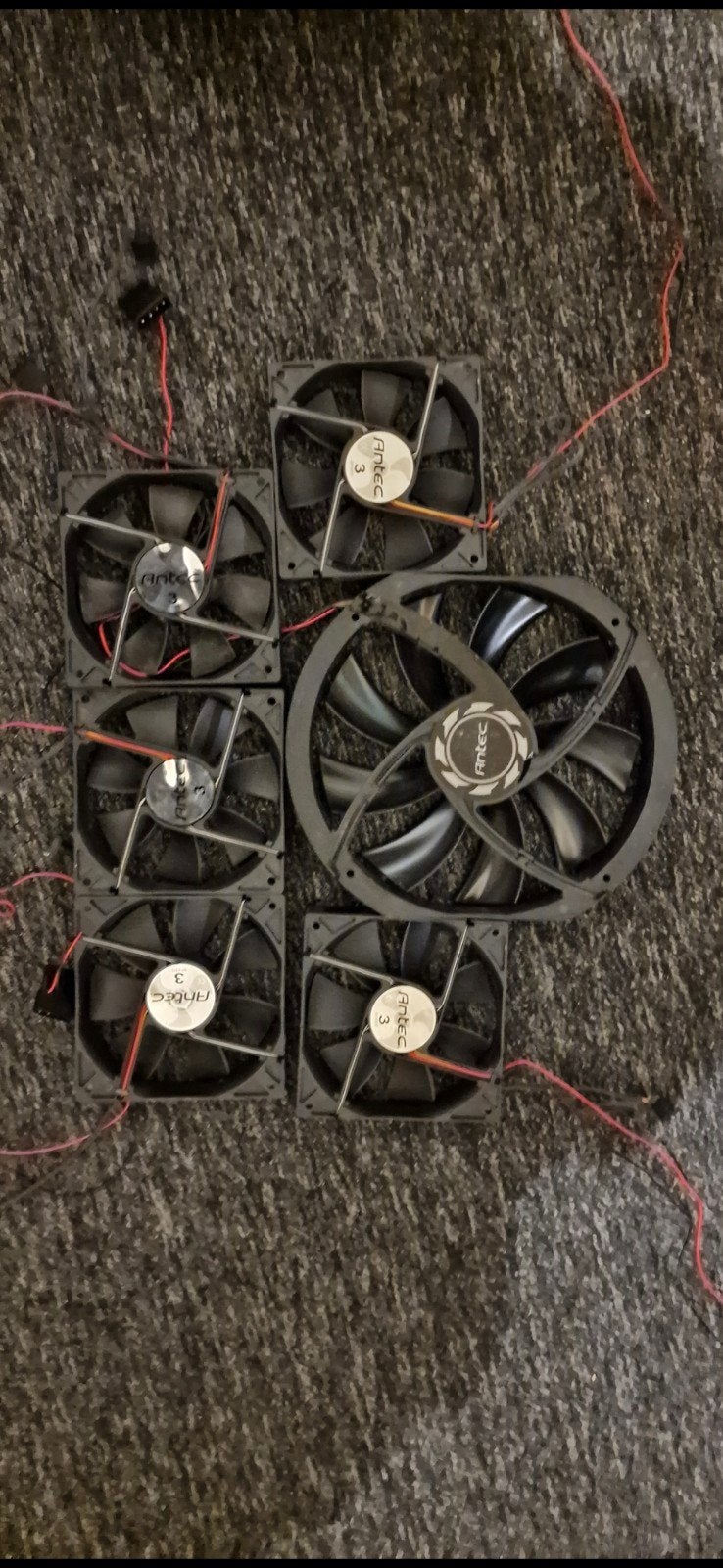 Antec PC ventilatoren 12v ventilatoren, Computers en Software, Ophalen of Verzenden, Gebruikt, Luchtkoeling