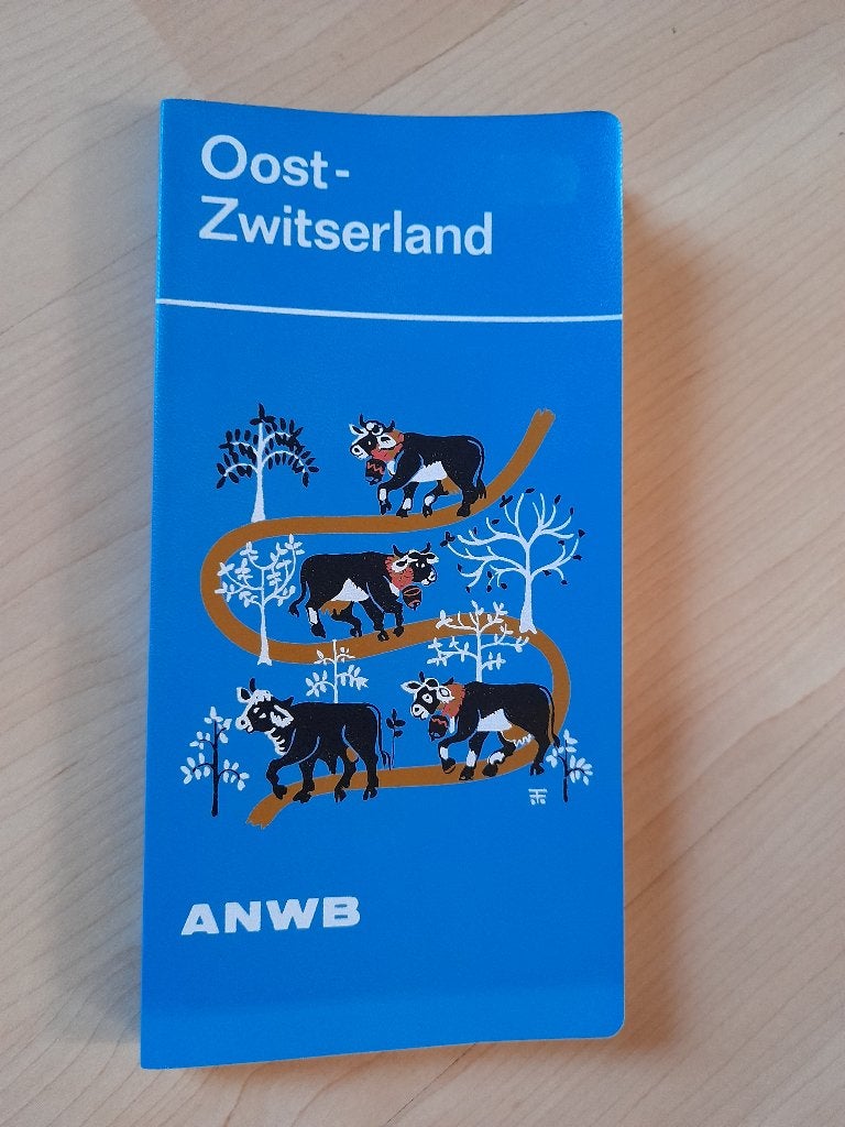ANWB REISGIDS OOST ZWITSERLAND Met overzichtkaart, Europa, Ophalen of Verzenden, Reisgids of -boek, Gelezen