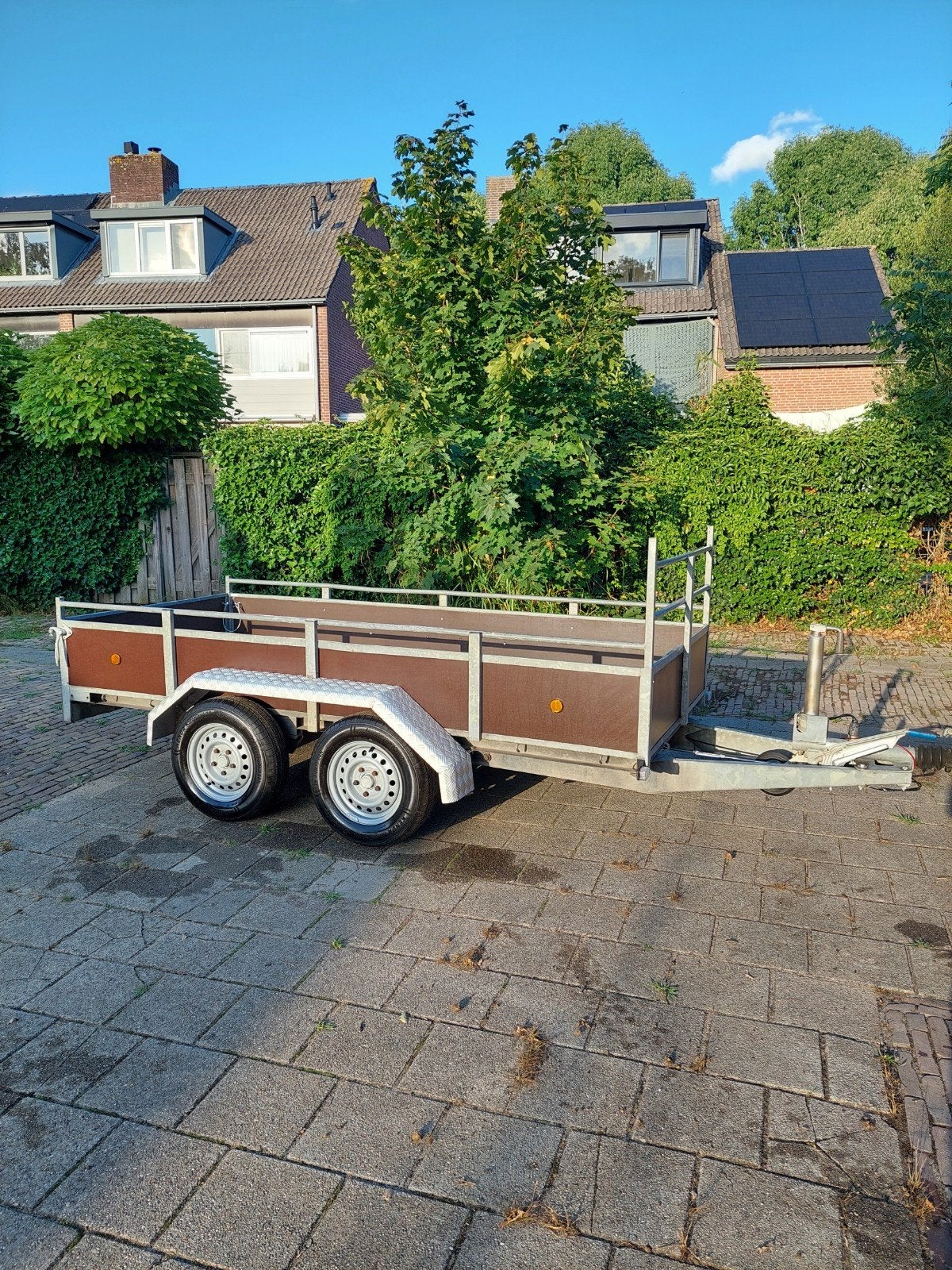 Hapert tandemasser geremd - Nieuw hout, banden en meer!, Ophalen, Zo goed als nieuw