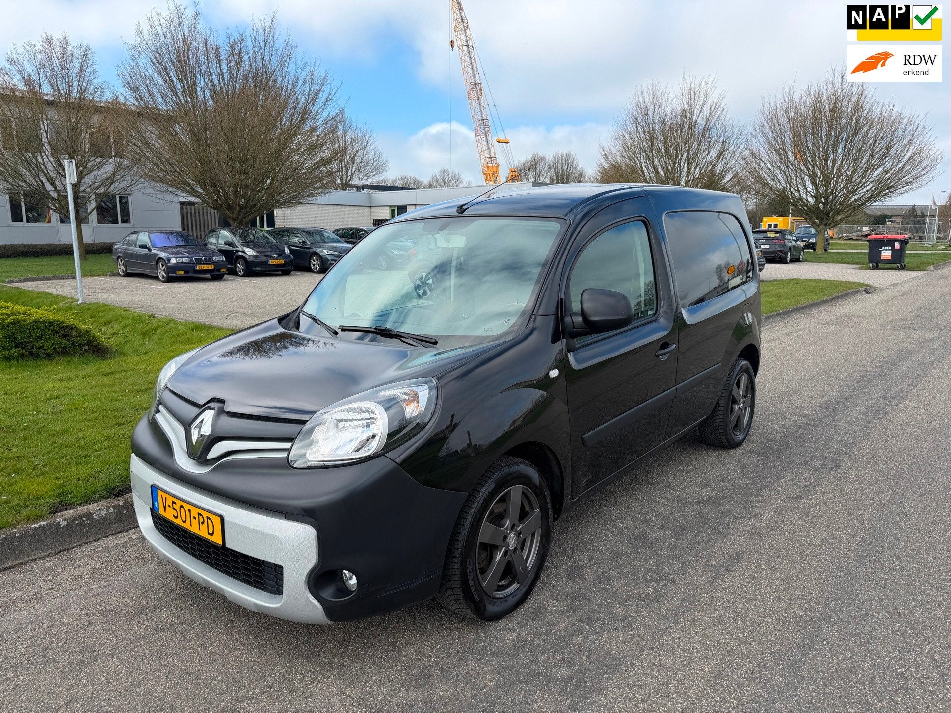 Renault Kangoo 1.5 dCi 90 Energy Luxe 2018 Automaat, Auto's, Stof, Gebruikt, 4 cilinders, Renault