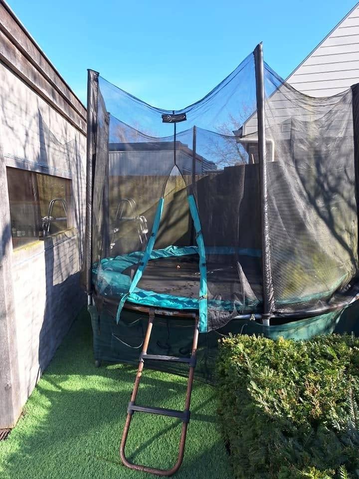 trampoline, Kinderen en Baby's, Ophalen, Gebruikt