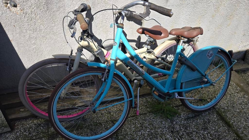 2 leuke rijdbare kinderfietsen, 35 euri!, Ophalen of Verzenden, Gebruikt, Minder dan 16 inch