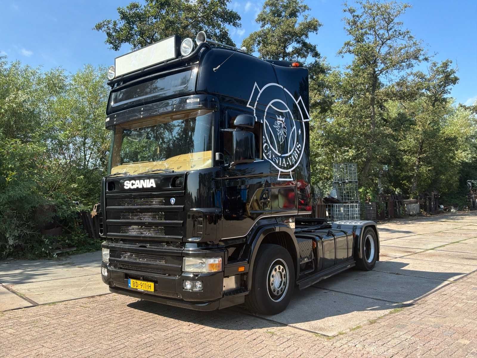 2004 Scania 164 / 480 V8 Vrachtwagen, Auto's, Scania, Overige brandstoffen, Bedrijf, 2 stoelen