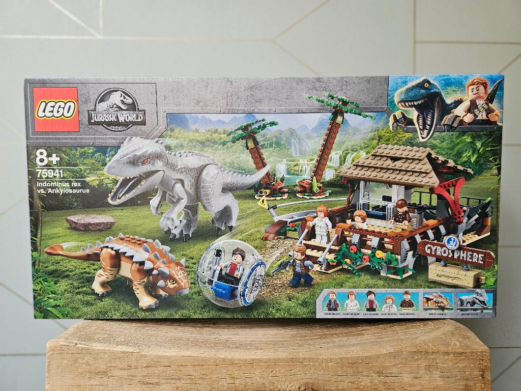 LEGO Jurassic World 75941 Indominus Rex vs. Ankylosaurus, Jurassic World, Lego, Nieuw, Ophalen of Verzenden